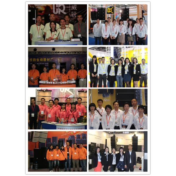 Outside Waterproof  Passive Pa System For Band , PA Loudspeaker System