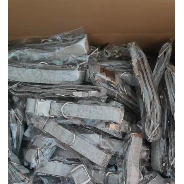 Collar de perros grandes de uso pesado de nylon super ancho de liberación rápida en stock y duradero