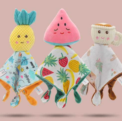 Comforting Kids Plush Toys Grinds Teeth PP Cotton Material