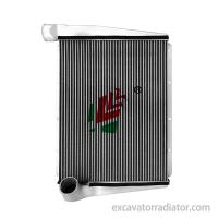Neoplan Large Radiator Intercooler Assembly Alumínio Motor de automóvel de passageiros Sistema de refrigeração Tanque de água