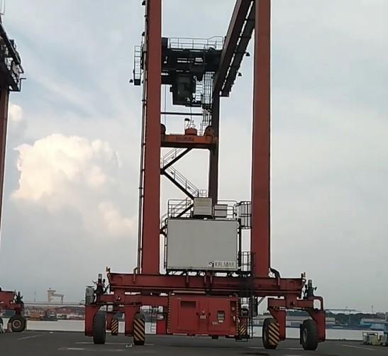 5m~60m Span Electric RTG Cranes Mobile Gantry Crane 5t~100t General Purpose