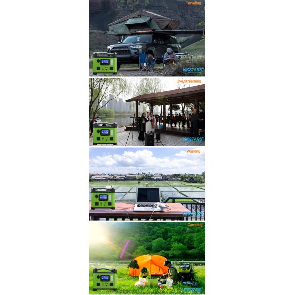 Электропитание мобильной системы накопления энергии дома 1000w портативное с панелью солнечных батарей