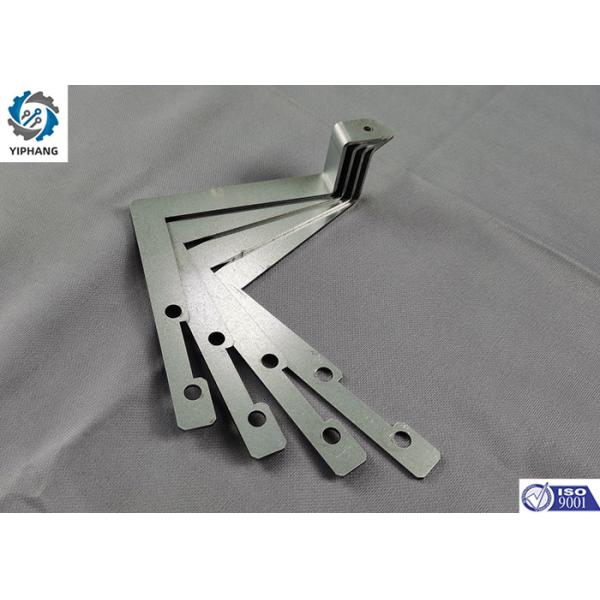 Electro Galvanized Precision Sheet Metal Fabrication Parts Metal Z Shaped Brackets