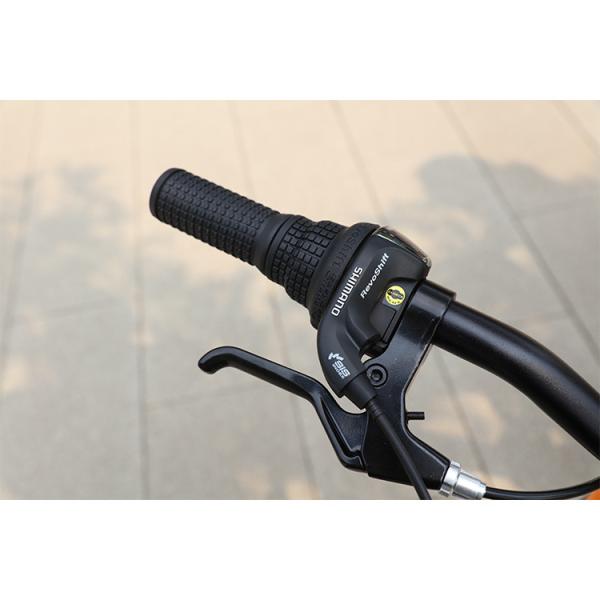Criança de bicicleta de estrutura de aço de meninas com garfo de suspensão e sem rodas de treinamento