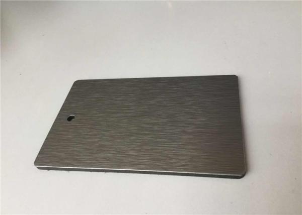 Film Protective Brushed Aluminum Sheets Long Life Span Highly Durable