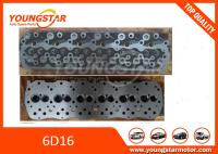 Cabeça de cilindro do desempenho do motor de ME993502 6D16T Mitsubishi em uma máquina escavadora de Kobelco