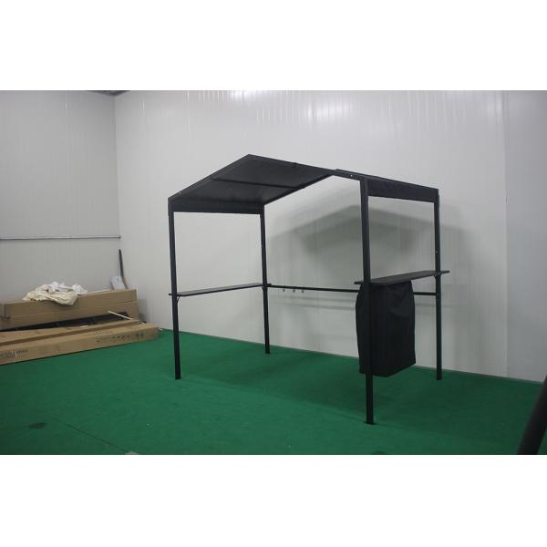 2.3*1.5*2.2M Outdoor Aluminum Hard Polyester Roof Gazebo with Powder Coated Sail Finishing