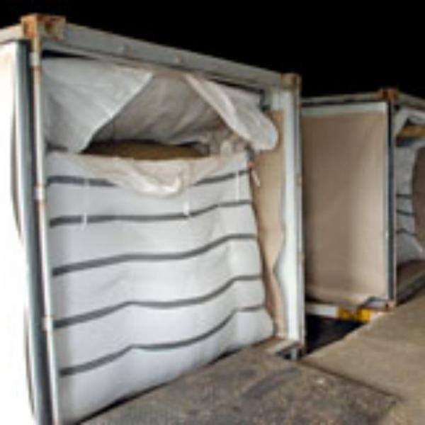 150gsm Conductive Liner Bag Container Liner 2.4×5.9m White 20ft Shipping Container