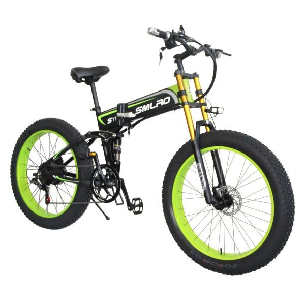 EU stock Free Shipping 26'' 48V 1000W fat tire electric bike With 14AH Battery electric bicycle