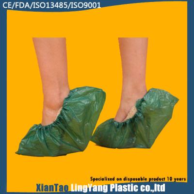Customized Medical Booties Shoe Covers , Hospital CPE Shoe Cover Anti Static