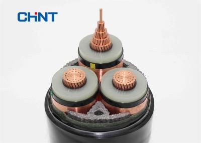 O cabo distribuidor de corrente subterrâneo do milivolt com cu/XLPE/CTS/LSOH/STA/LSOH avaliou a tensão 8.7/15kV
