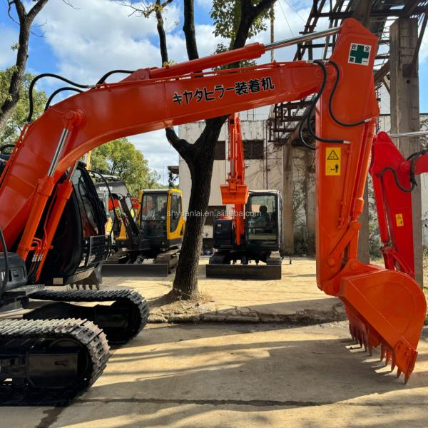 En bon état moteur ISUZU Usé Hitachi Excavator ZX120 haute précision haut confort