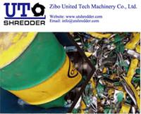 low noise, hot sale - Metal Shredding Machine for waste crusher, Single Shaft Shredder, PPGI shredder, Steel sheet crush