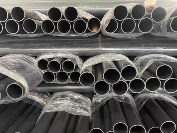 Round Angle Grey PVC Pipe For Water Supply DIN Standard Pn10 Pn16