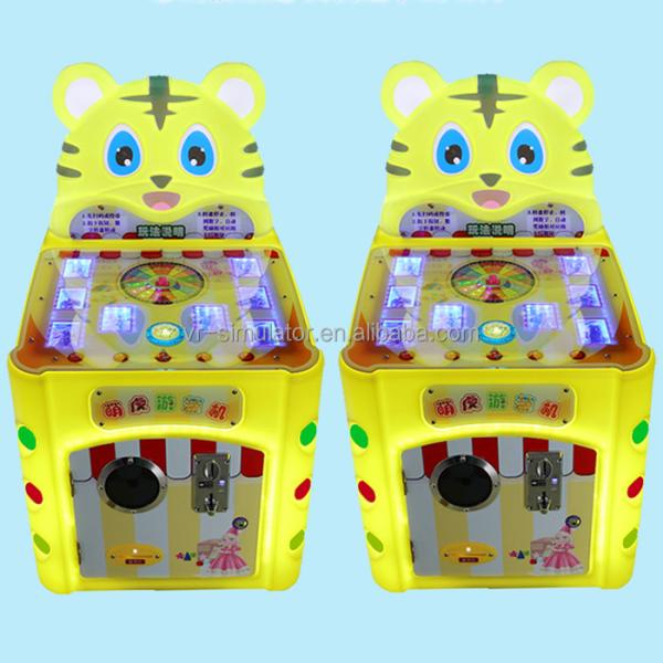 Cute Tiger Children Game Machine Playing Cards Game Machine 4 In 1 Games For Happy Fun