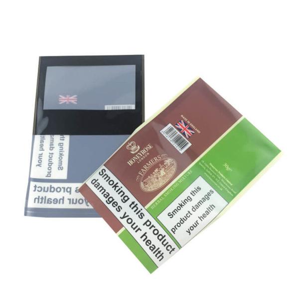 90 Days Custom Plastic Tobacco Cigar Humidor Bag 40-150gsm Thickness