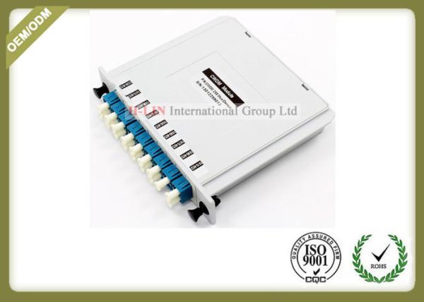 Insert Type 2 - 8 Wavelength Division Multiplexer CWDM MUX / DEMUX