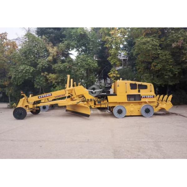 from china 132KW Motor Grader PY180C 3965mm Blade with Front Dozer & Rear Ripper