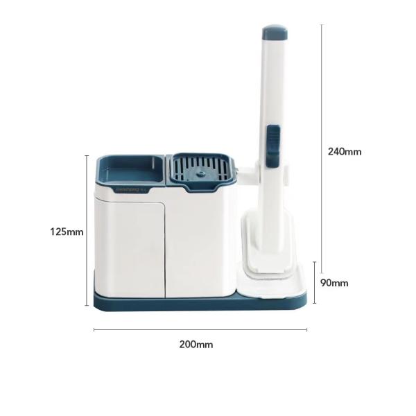 Limpeza profunda Borracha de panela de cozinha fácil de usar Borracha de panela descartável