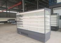 O refrigerador aberto de Front Air Cooling Multideck Display automático degela