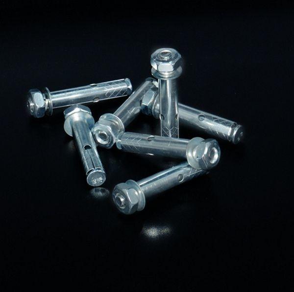 Heavy Duty M6-M12 Sleeve Anchor Bolts , Eye Bolt Sleeve Anchor DIN BSW ANIS Standard