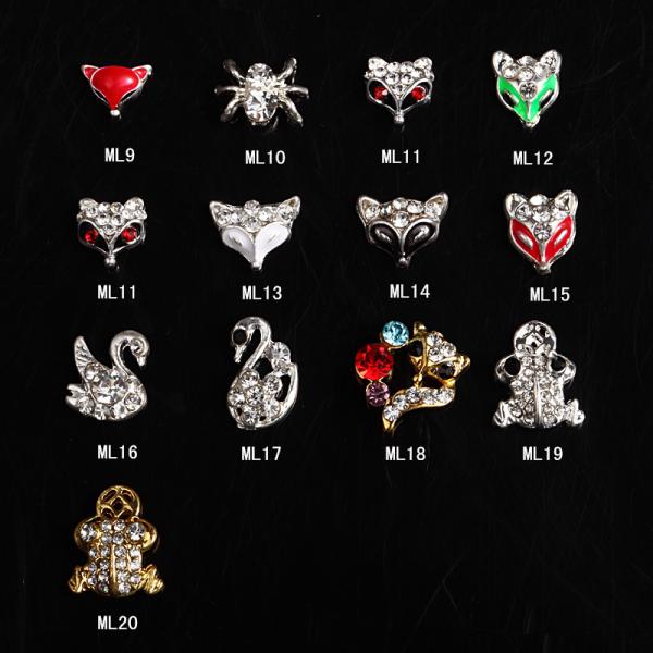 Rhinestone Alloy Nail Art Tips Nail Jewelry Decoration Accessories Nail TooL ML9-20