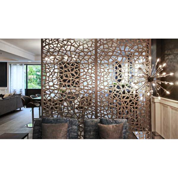 Powder Coated Aluminum Privacy Fence Decorative Waterproof 6ft Height