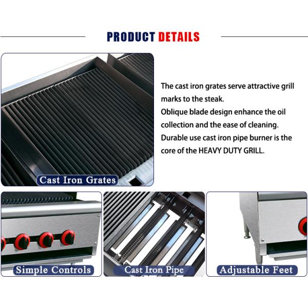 Оборудование кухни горелок гриля 24