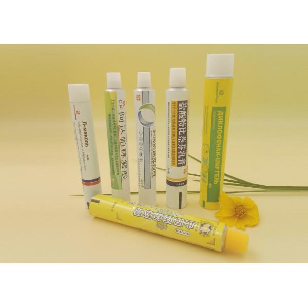 Pharmaceutical Cream Tube Packaging , Dia 13.5 - 40mm M9 Thread Tube Packing