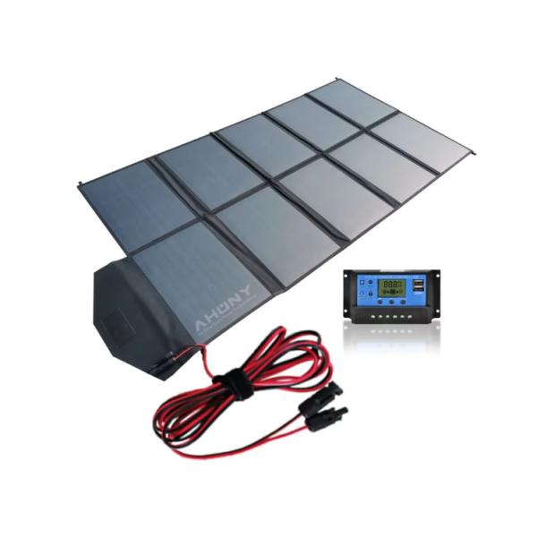 Kit de paneles solares de vidrio de 200W para camping de RV sin carga de la red