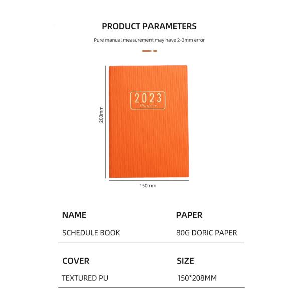 Cuaderno de cuero artificial de PU libro de diario libro de escritorio en para regalo