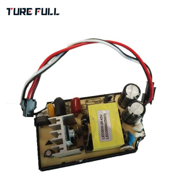 High PFC 45w LED Lighting Driver , Dimming Led Driver 500ma Low Ripple