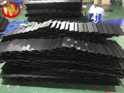 Black ESD Pp Plastic Corrugated Dividers Custom Foldable
