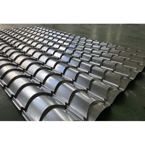 Petit pain de tuile vitré par 0.8mm en métal formant la machine pour Ppgi