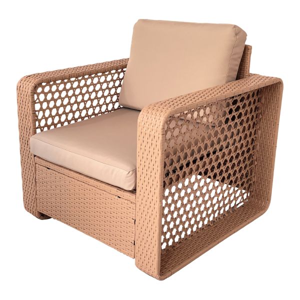 2026 Hot Sale PE Rattan Sofa Set Indoor Outdoor Garden Furniture Multi Person Leisure Conversation Table and Chairs