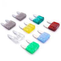 1A ao material de 35A Mini Automotive Fuse Zinc Alloy Plasitc