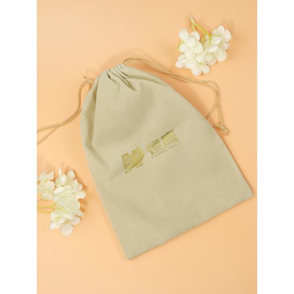 Силк сумки подарка Дравстринг логотипа печатания, двойная сумка подарка бархата Дравстринг для бакалеи