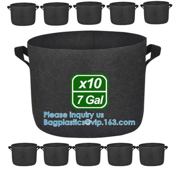 Smart Grow Bags For Potato/Plant Container/Aeration Fabric Pots With Handles Fabric Plants Pots with Handles, Indoor