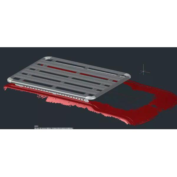 Multifunctional Flat LAND ROVER Roof Rack Rails For Discovery 3 4