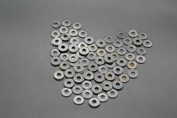 Plain Steel Flat Washers Din 9021 200HV M10 Zinc Black For Electronic Appliances