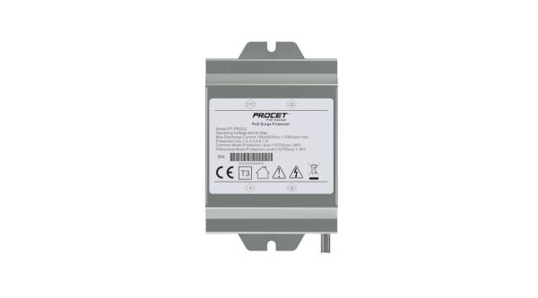 Dual Port Poe Surge Protectors Supports 8 Lines Network Signals