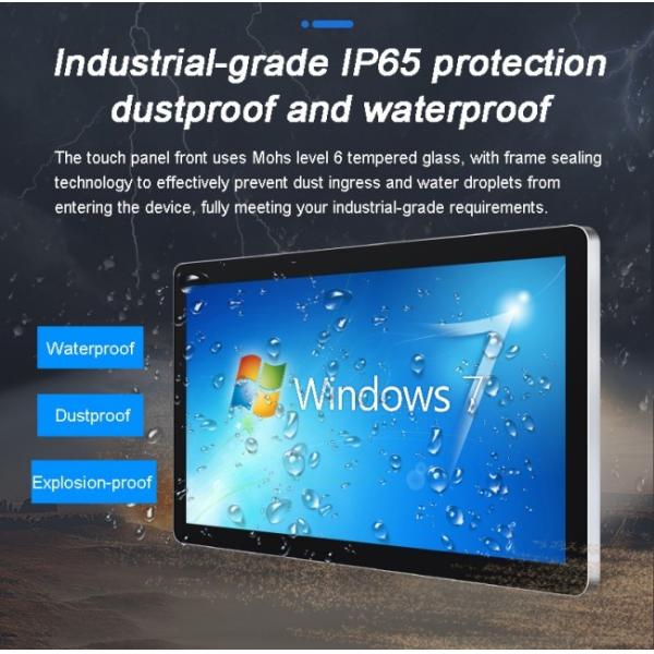 Customized IP65 Embedded 10.1-inch Rear-Mount Capacitive Touch Display HMI DC HD-MI Screen
﻿