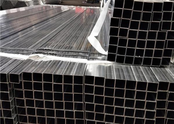 DIN EN10025 4 Inch Galvanized Thin Wall Steel Square Tubing