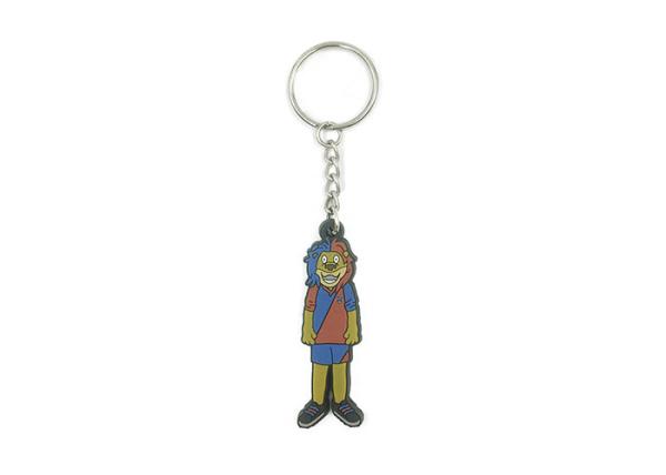 Cute Anime Soft Custom Pvc Keychain , Pvc Key Chain For Girl Women Gift