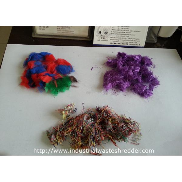 Волокно ткани шредера отбросов производства синтетического волокна химического волокна режа роторные лезвия