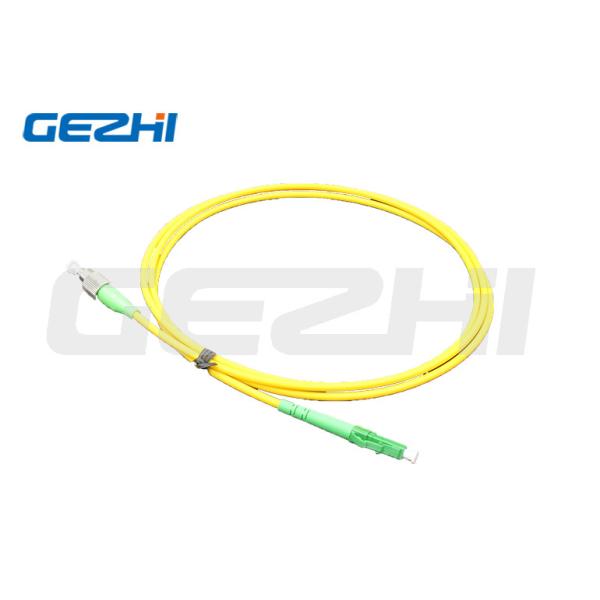FC to LC Singlemode Simplex Fiber Optic Patch Cord with Customizable Length LSZH Jacket for Low Insertion Loss Data Transmission