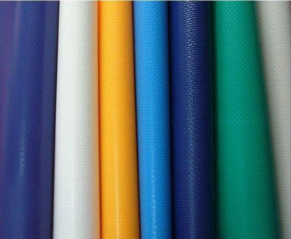 PVC Laminated Double Sides Waterproof Pvc Tarpaulin With High Bonding Strength