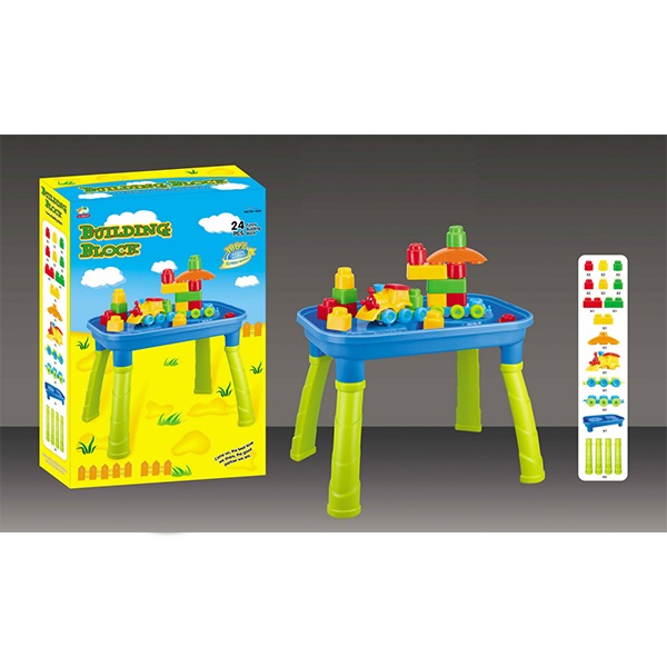 Toddler Role Play Learning Building Blocks / Kids Educational Toys W / Train Dump Truck