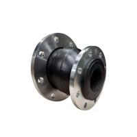 Conector de conexión de tubería de excentricidad con reducción de expansión de goma con brida DN50 PN16