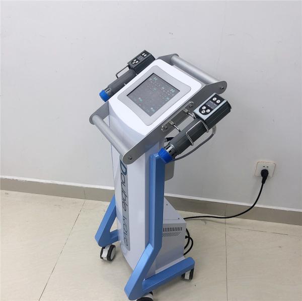 Body Pain Quick Relief Double Handle Shockwave Therapy Machine Cellulite Reduction